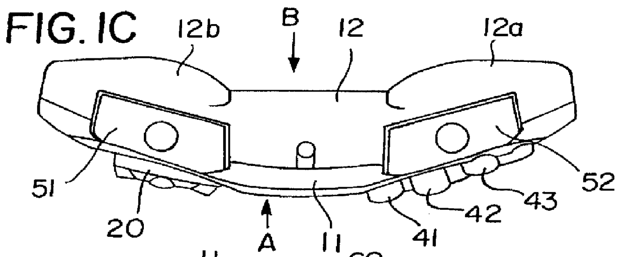 Hand held control key device including multiple switch arrangements