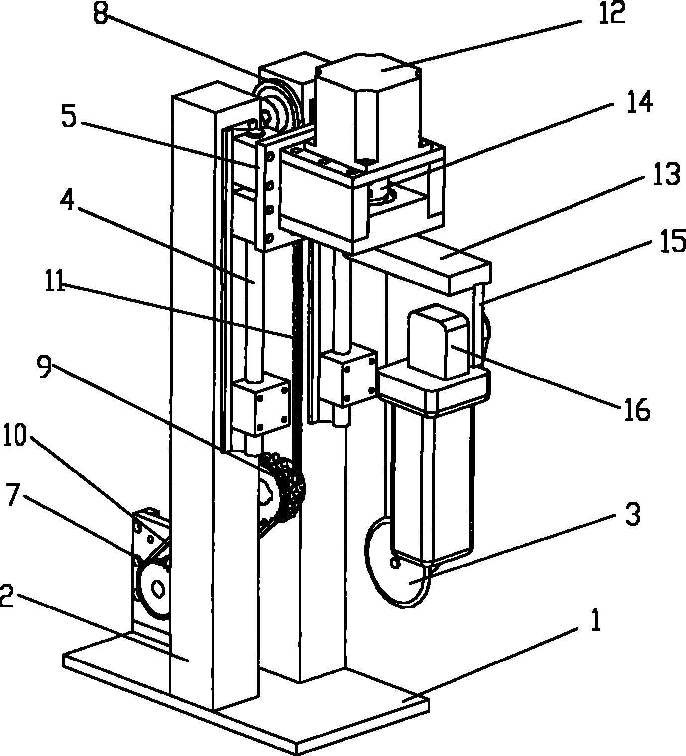 Automatic grooving device for numeric control bender