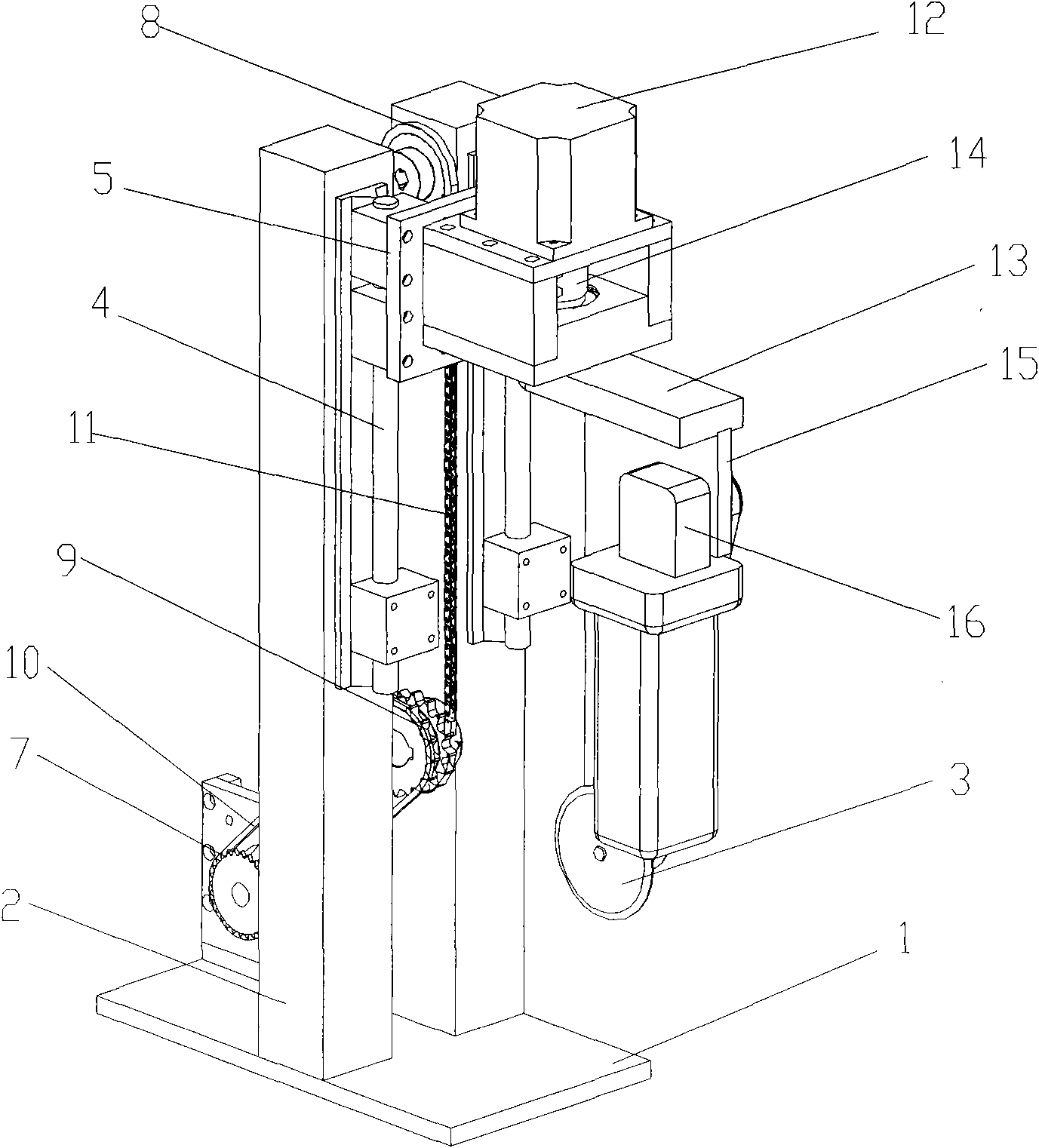 Automatic grooving device for numeric control bender