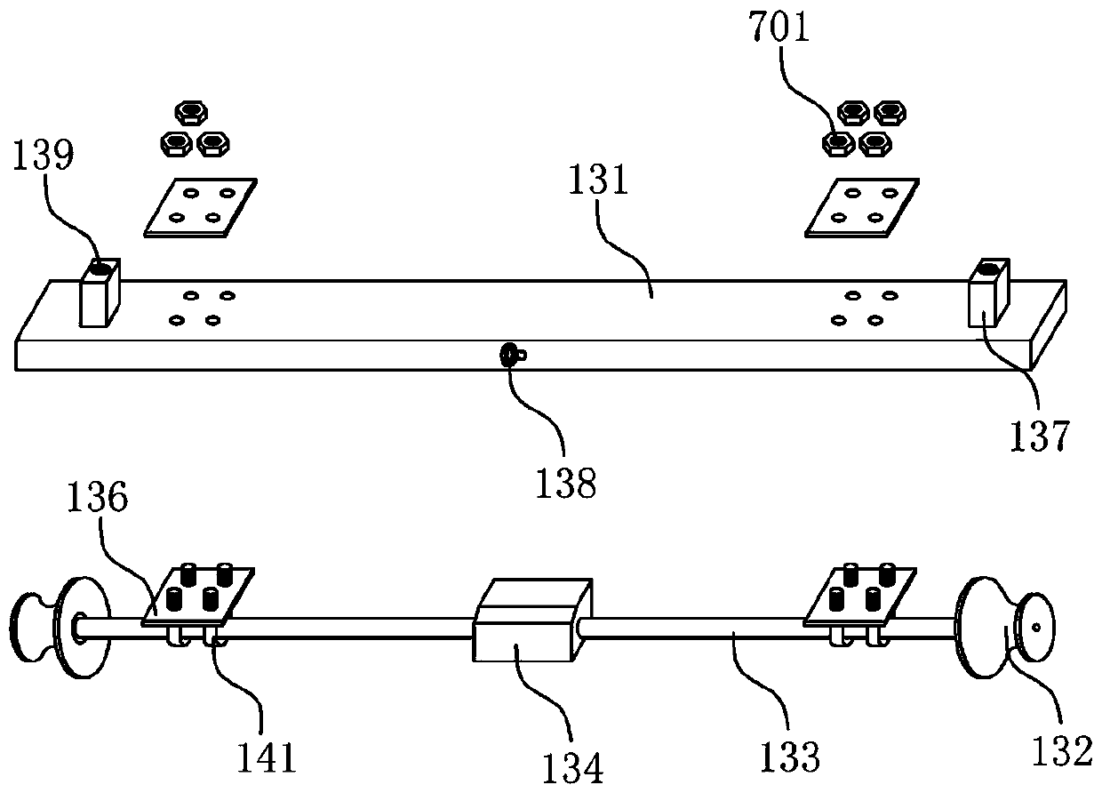 Portable assembly type rail car, spraying operation system and method