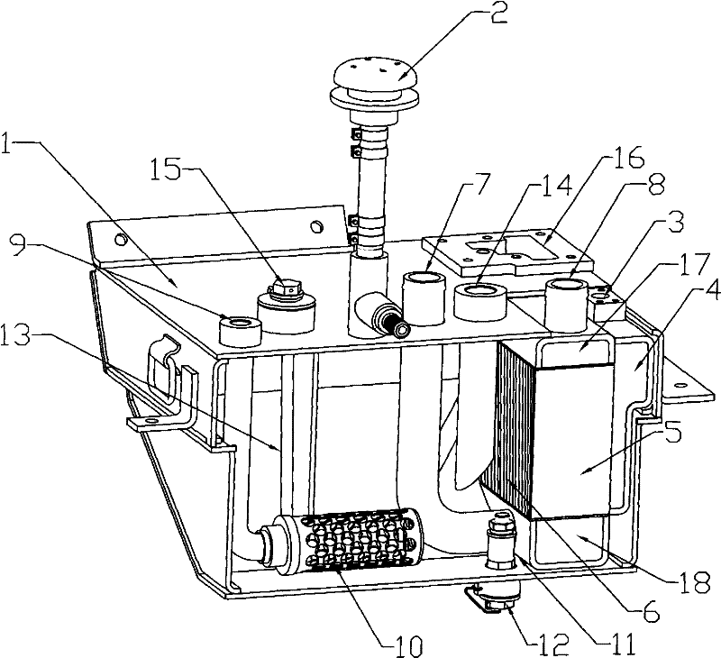 An integrated vehicle lubrication device