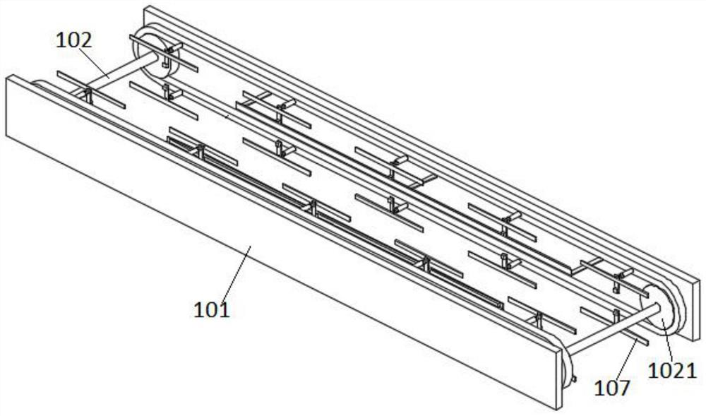 Film covering device for tablet computer cover plate production and processing