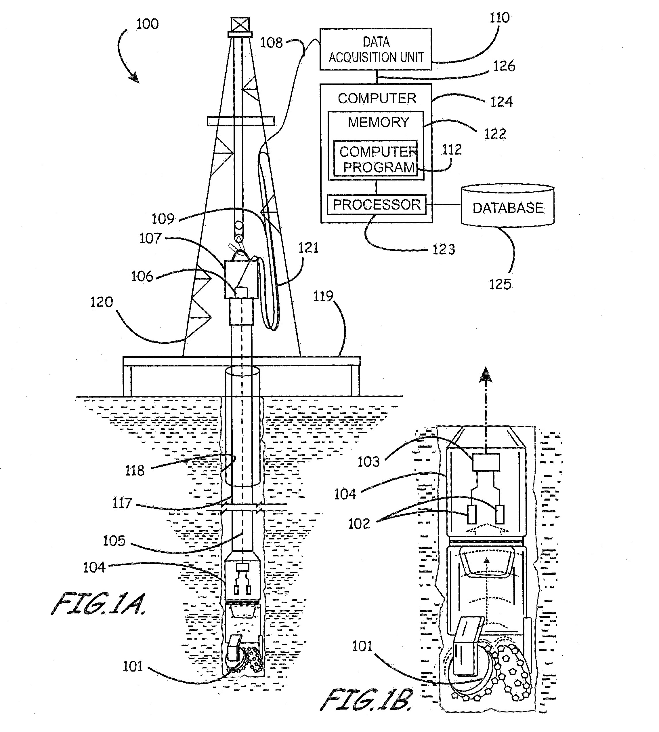 Methods of evaluating rock properties while drilling using downhole acoustic sensors and a downhole broadband transmitting system