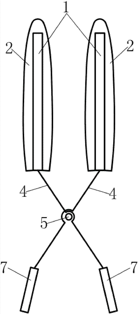 Cleaning brush for cooling pieces of locomotive traction component