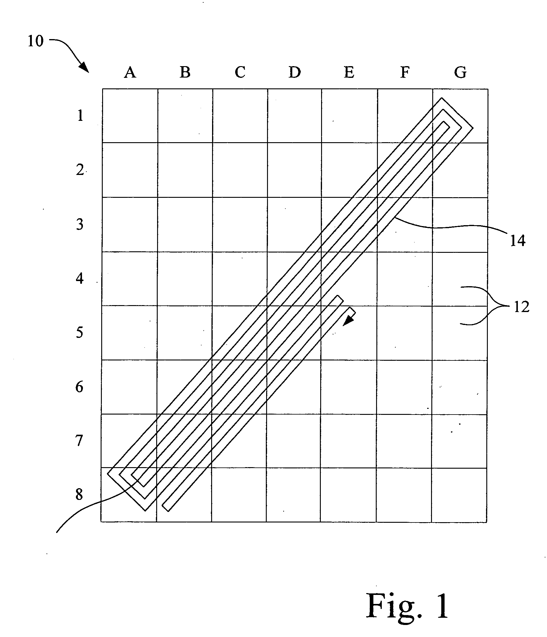 Vehicle area coverage path planning using isometric value regions