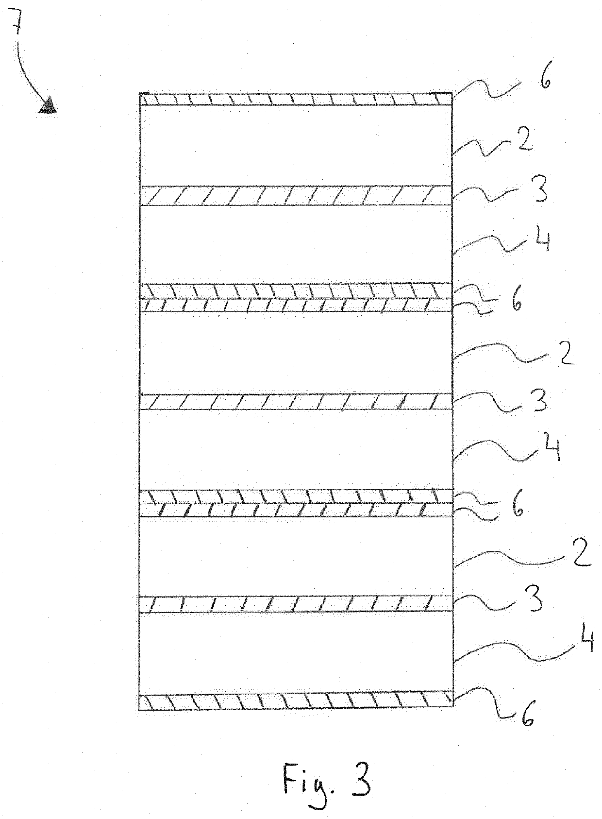 Composite Material for a Stator Stack and Rotor Stack