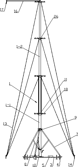Environmental field measuring device and method for indoor blowing test of airplane