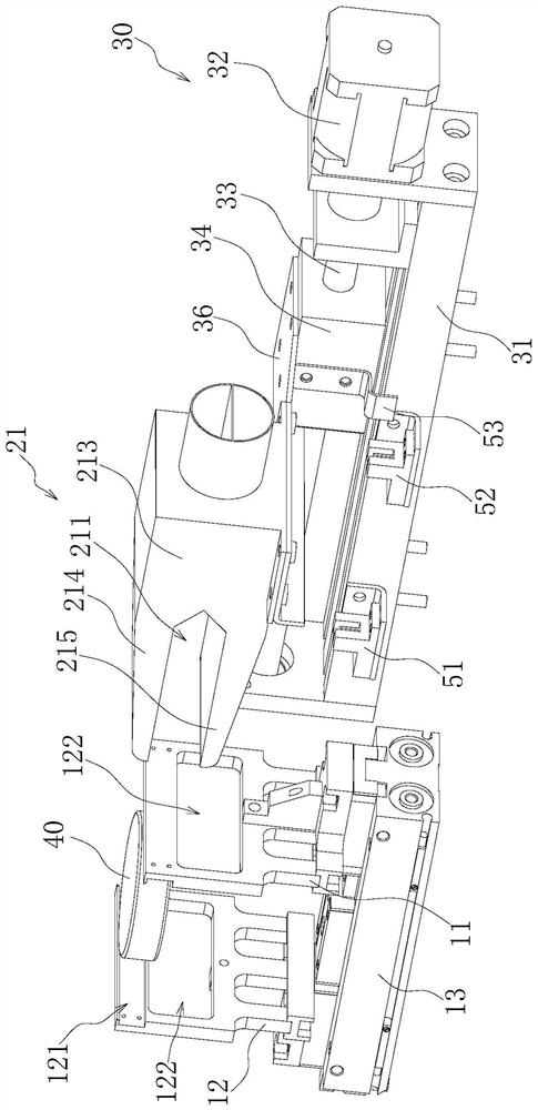 Blow-drying device and gold exchange machine