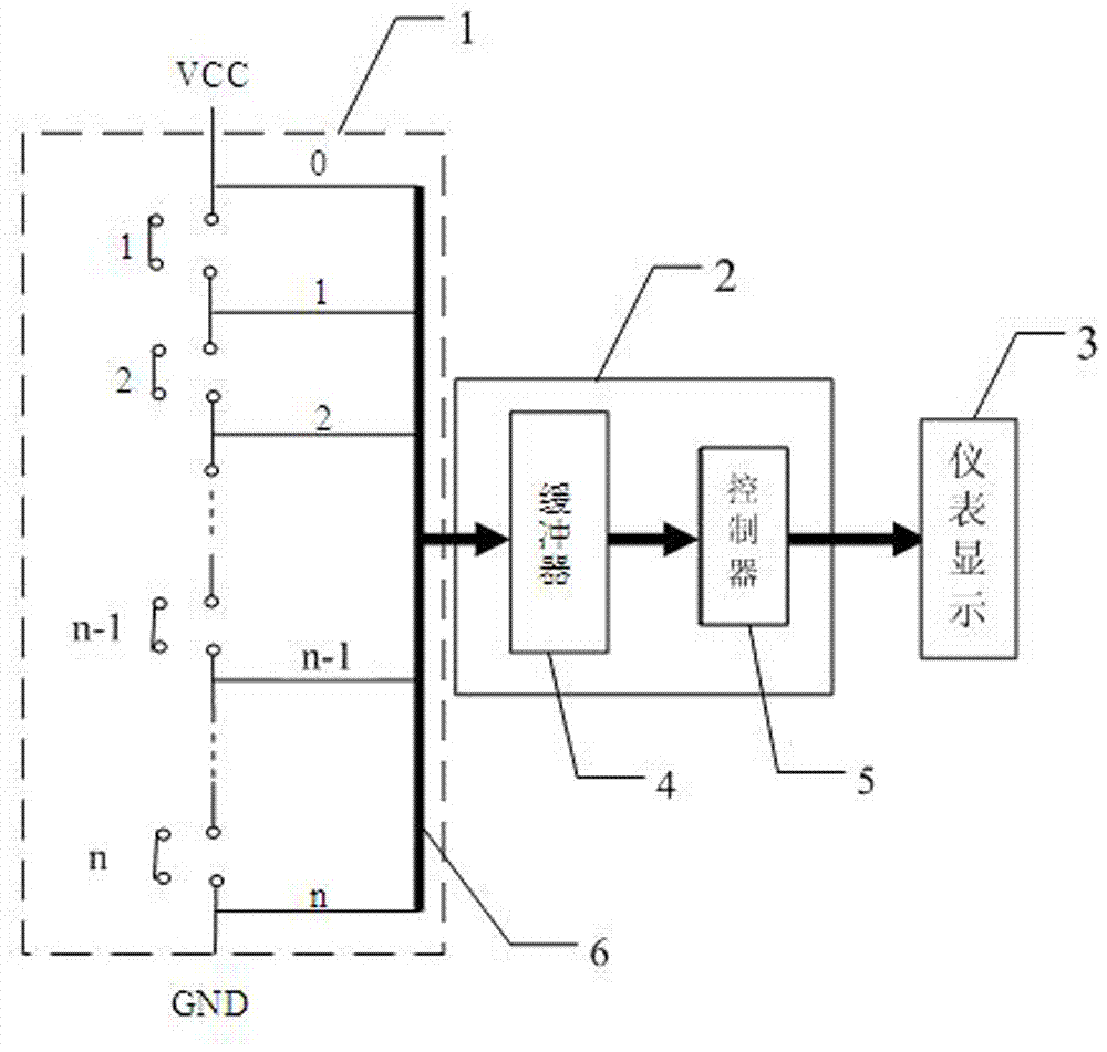 An electric vehicle high-voltage interlock fault detection device and detection method