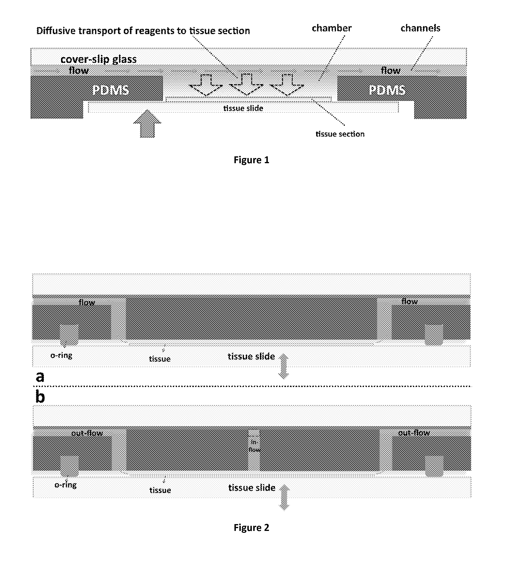 Sample processing device with detachable slide