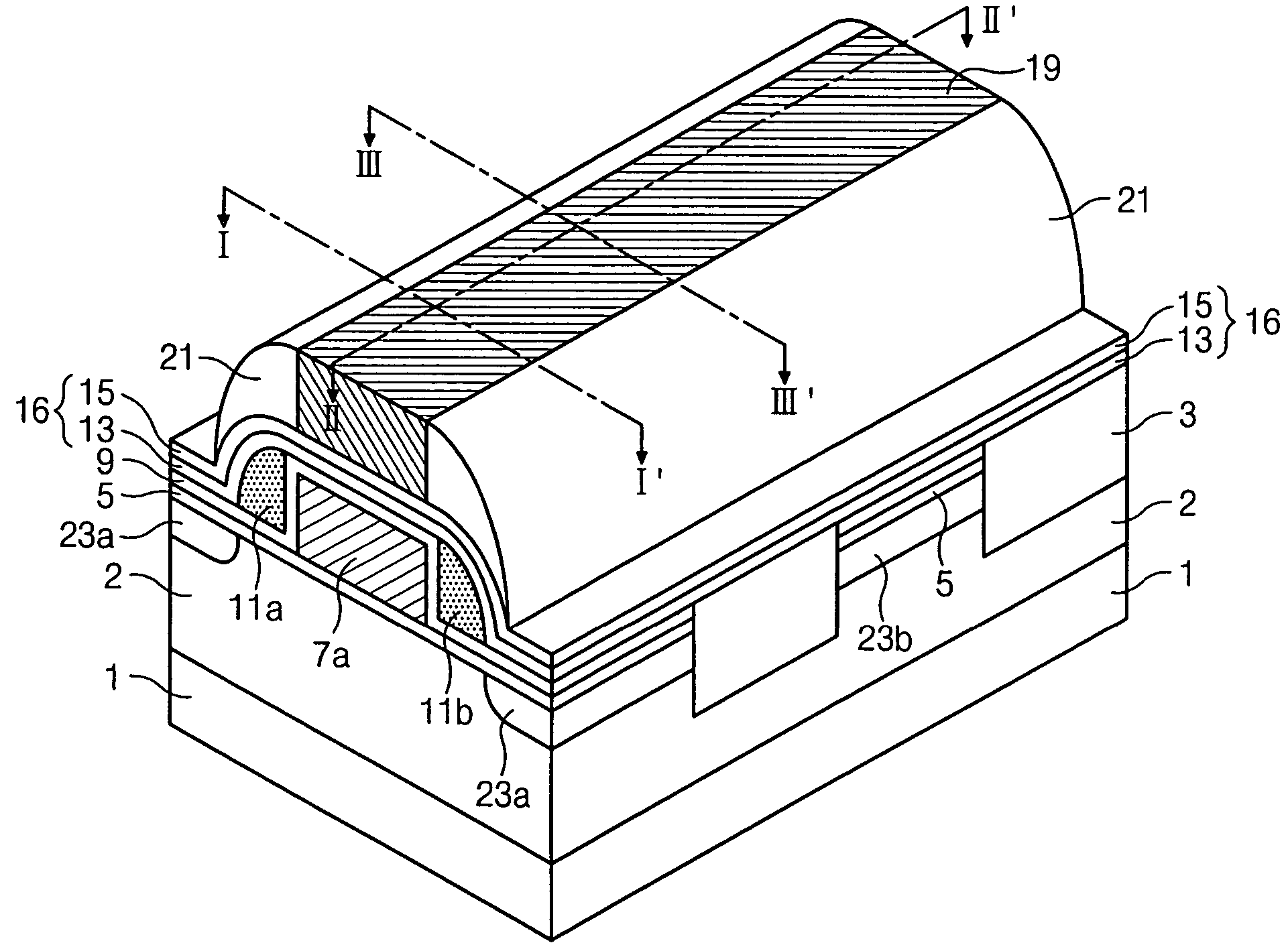 Non-volatile memory device and methods of forming and operating the same