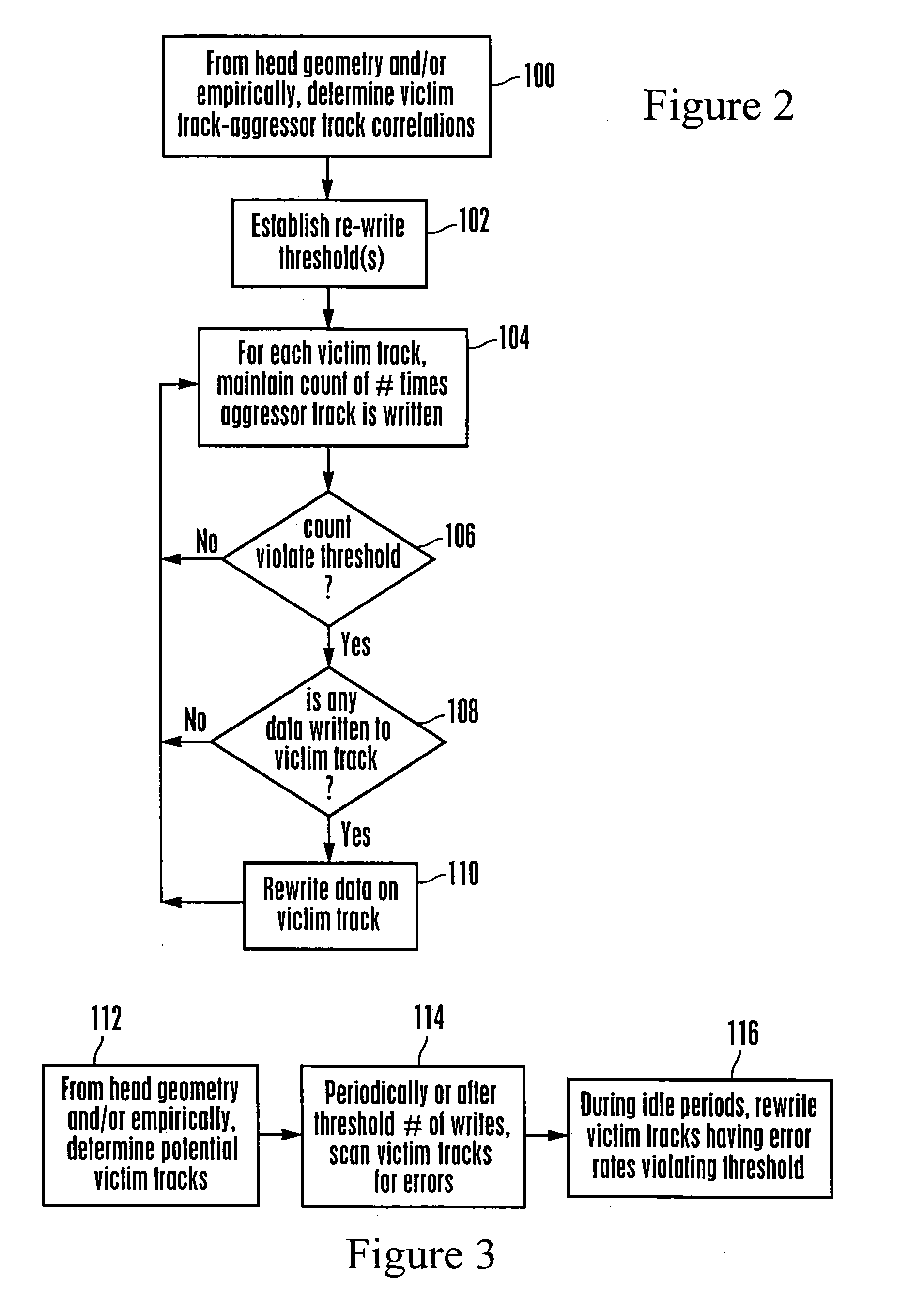 System and method for ameliorating the effects of adjacent track erasure in magnetic data storage device