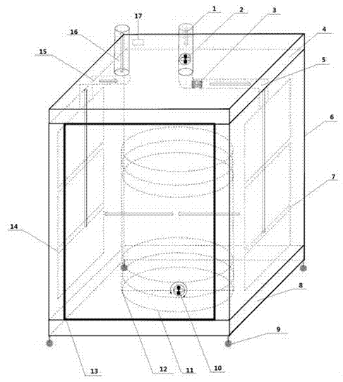 Honeysuckle flower drying oven and method capable of realizing field processing