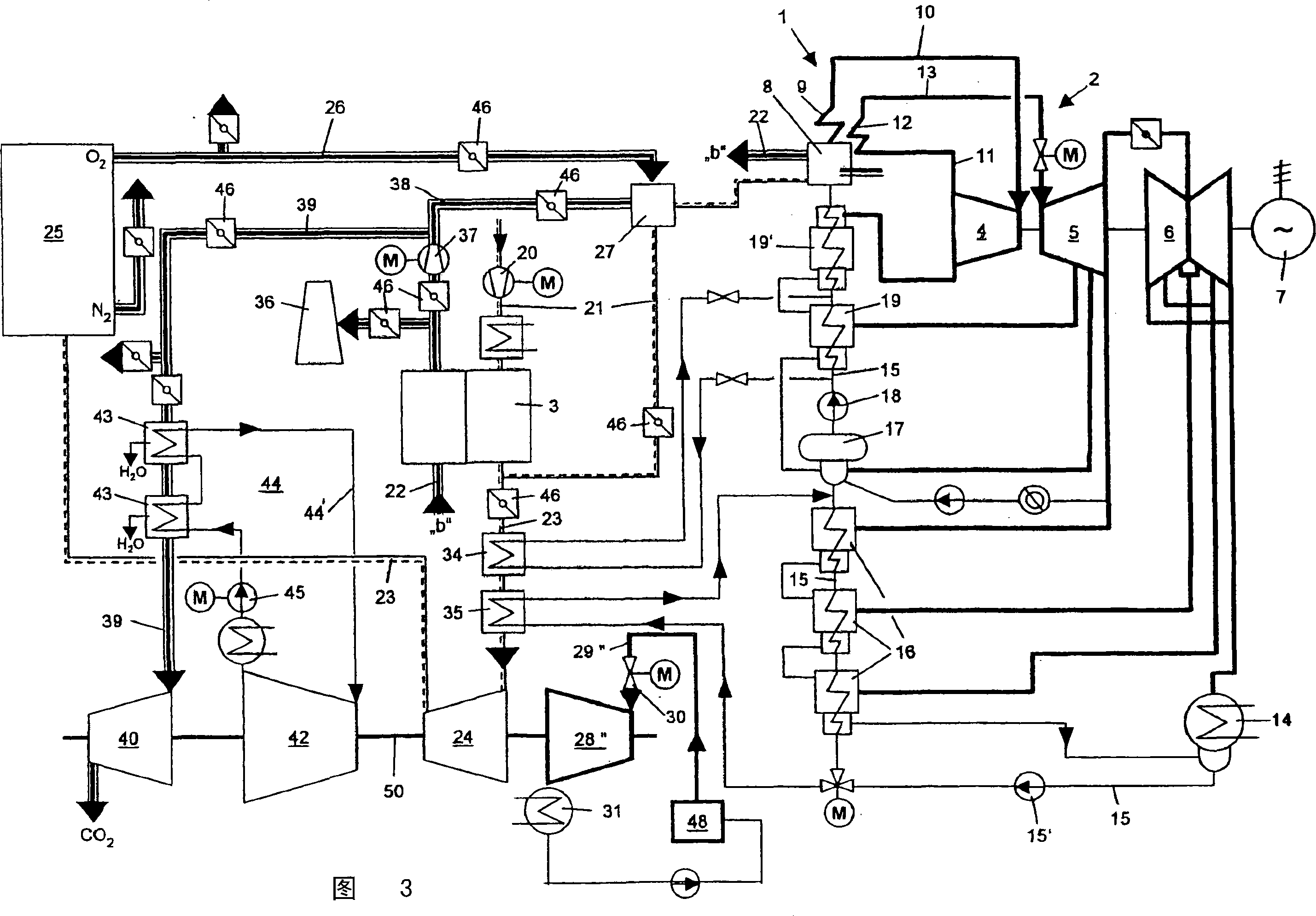 Steam generation plant and method for operation and retrofitting of a steam generation plant