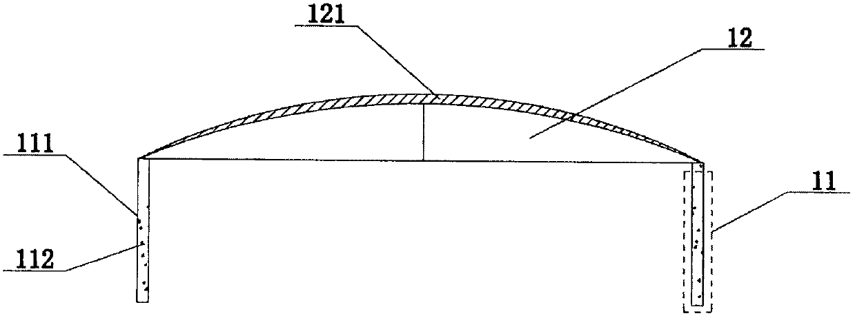 Insulation structure of fermentation tank for warm room biogas preparation