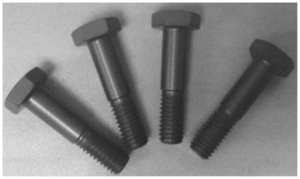 Preparation method and application of heat-resistant titanium alloy bolt for aerospace