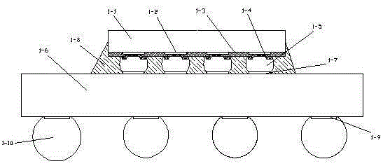 Chip embedded-type encapsulation structure with reinforcing structure and encapsulation method of same
