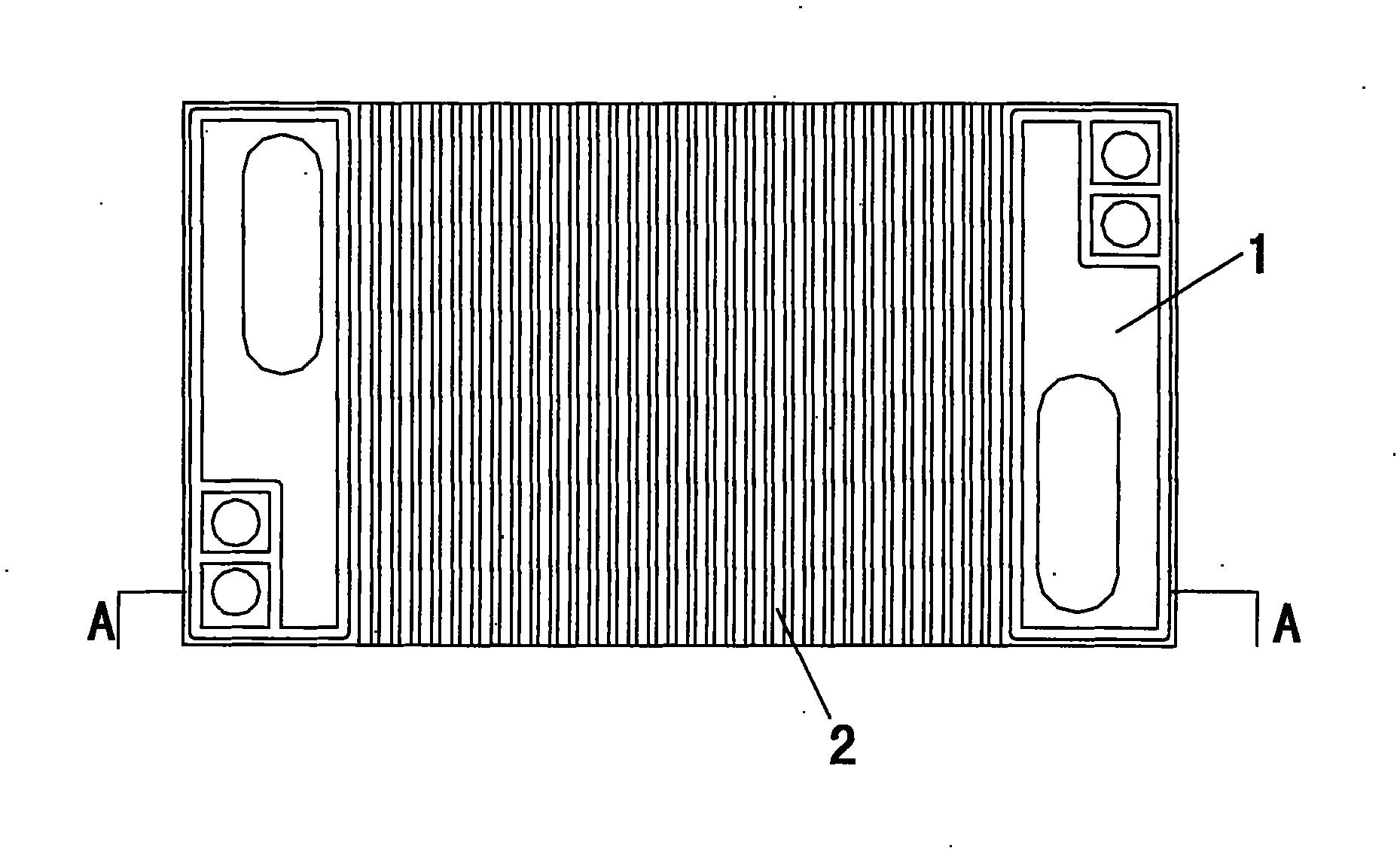 Production method for graphite bipolar plate of fuel cell