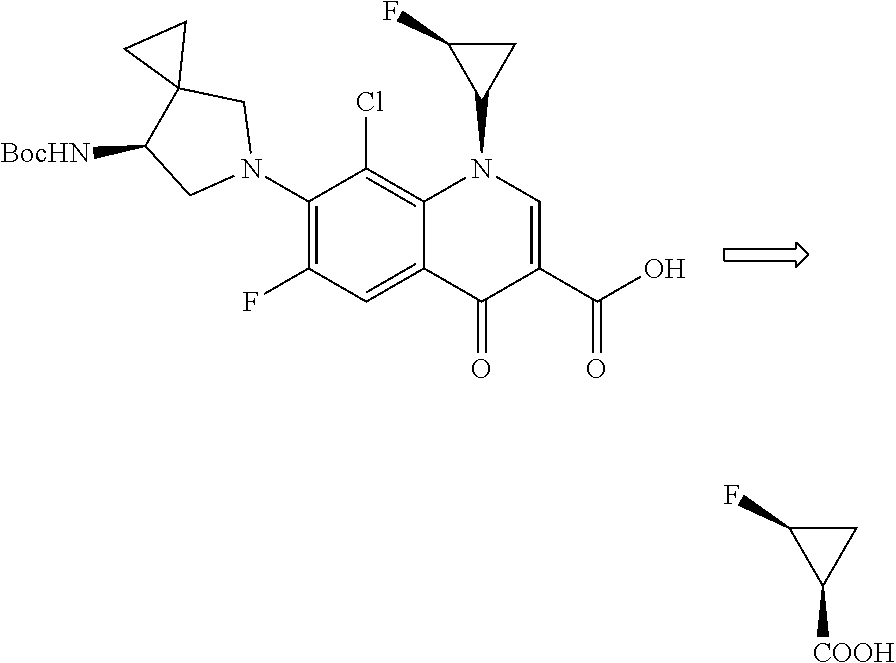 New method for synthesizing 2-fluorocyclopropane carboxylic acid