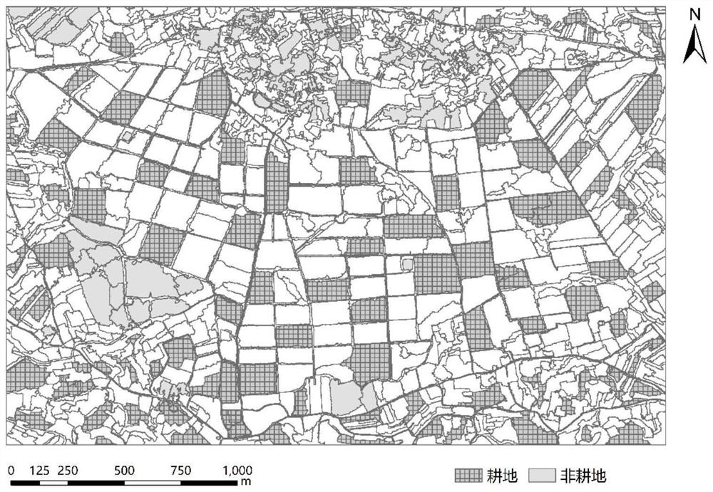Cultivated land parcel classification method based on genetic programming algorithm