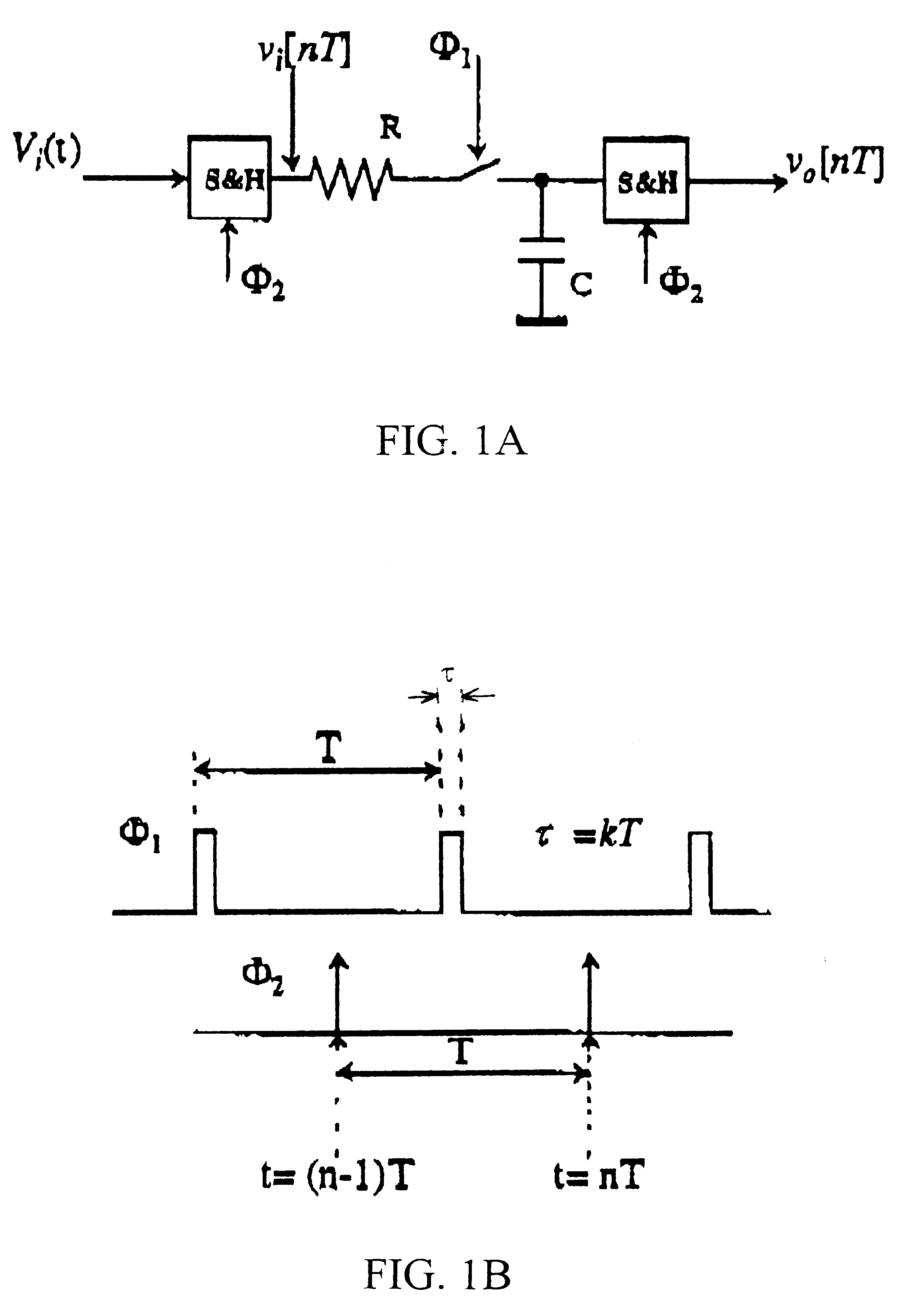 Filter and hold circuit utilizing a charge/discharge current