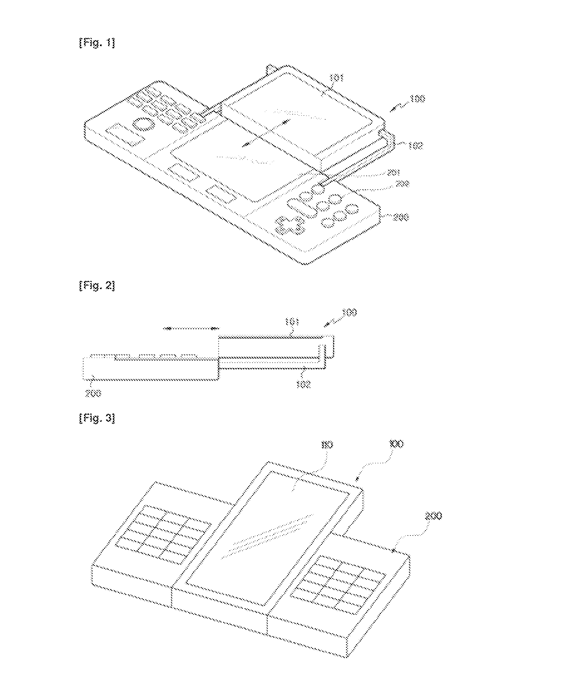 Soft display device for portable terminal