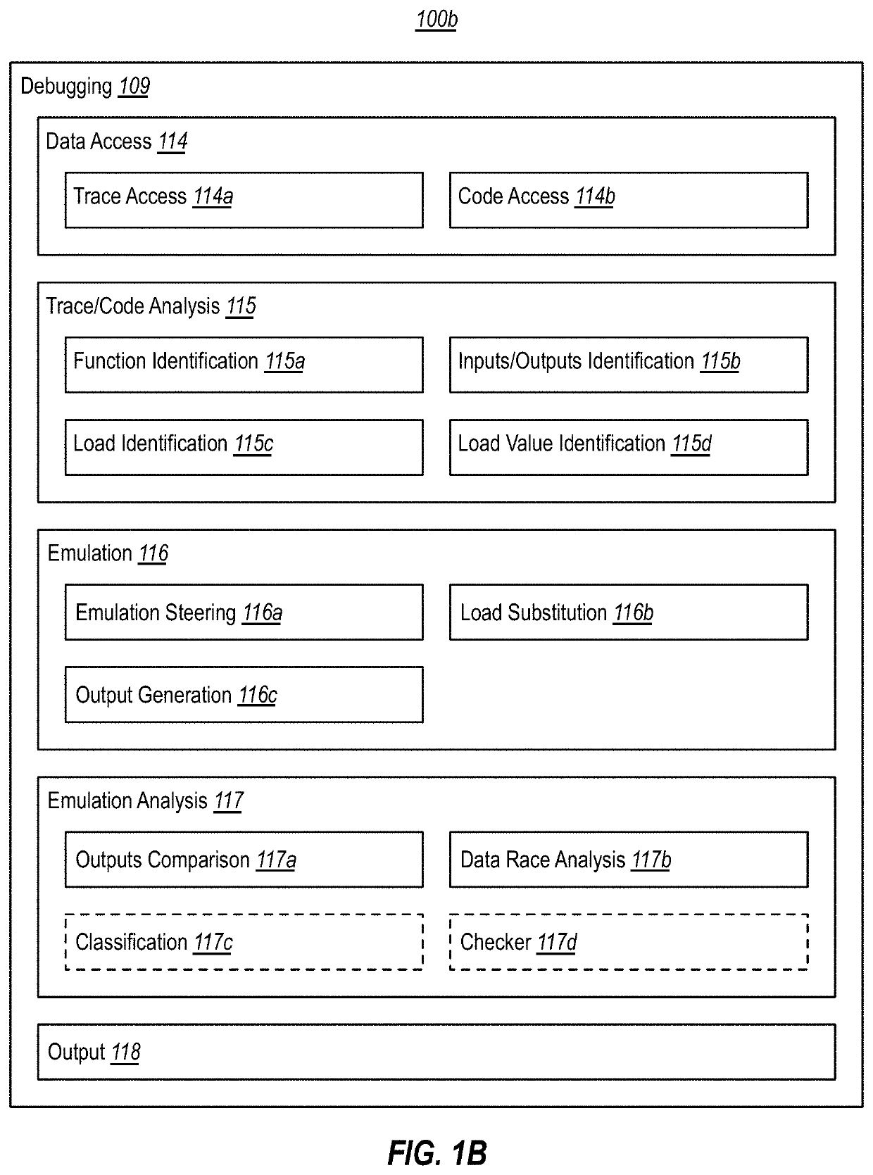 Data race analysis based on altering function internal loads during time-travel debugging