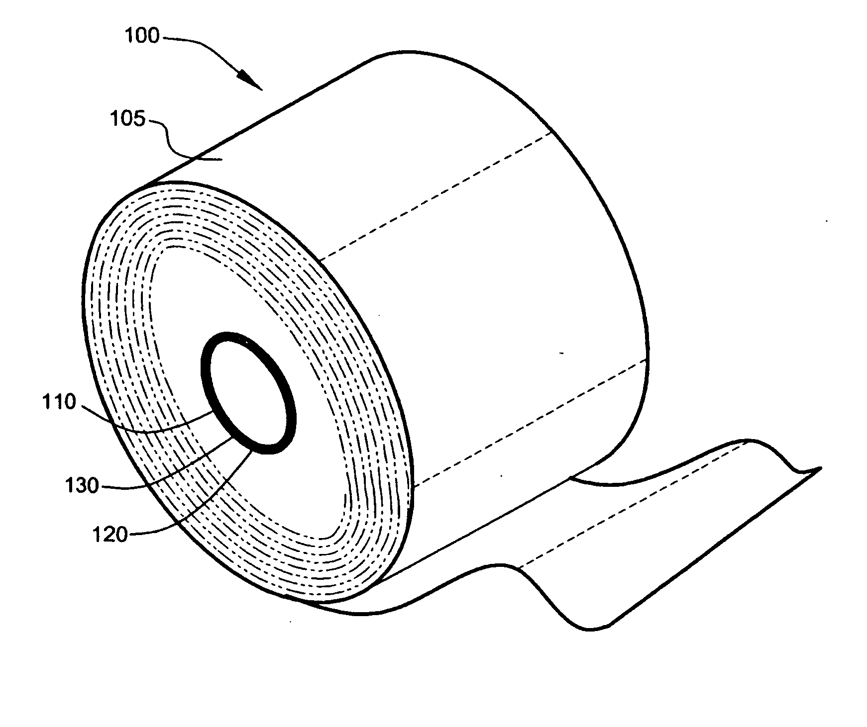 Dispensing paper-roll core systems
