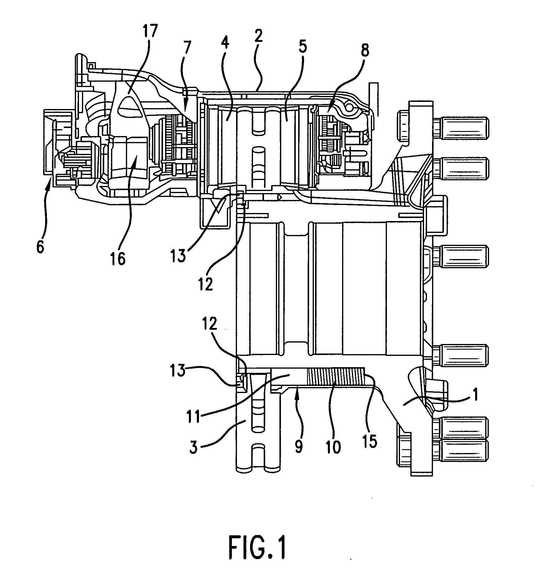 Pneumatically actuated disk brake with electromotive adjusting devices and method for controlling the disk brake