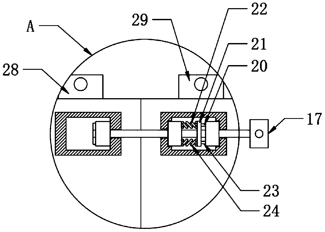 Silencing device for air compressor