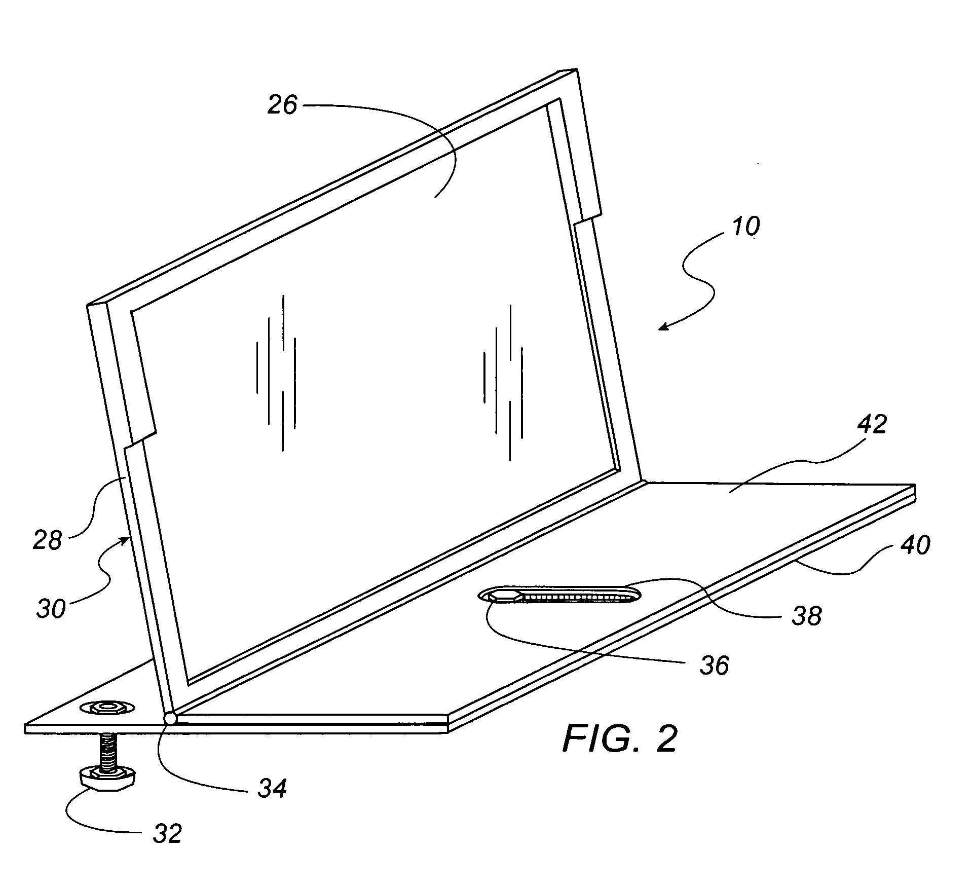 Portable wide-view mirror for blind-side backing of a semi-tractor trailer