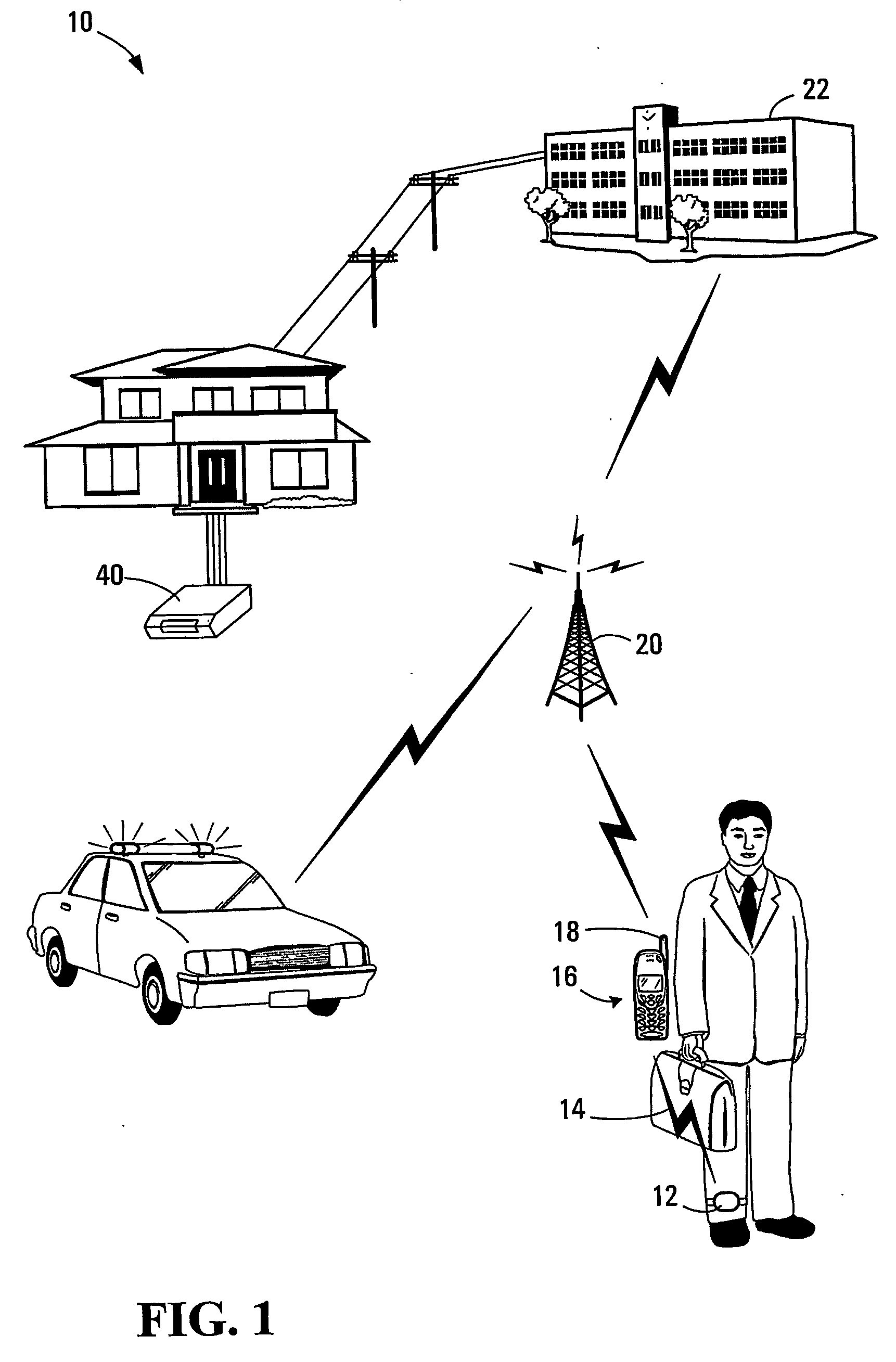 Electronic location monitoring system
