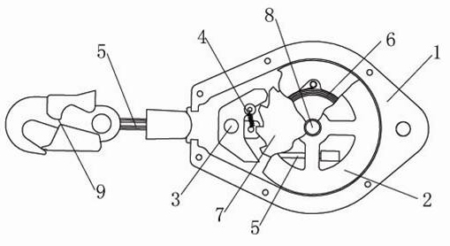 Drum wheel for differential speed automatic controller