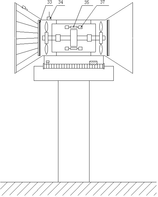 Device for raising and converting fluid energy