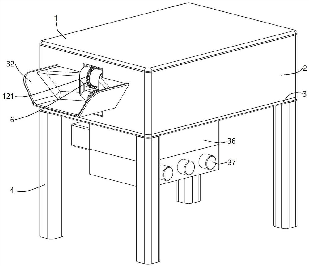 A device for picking peanuts