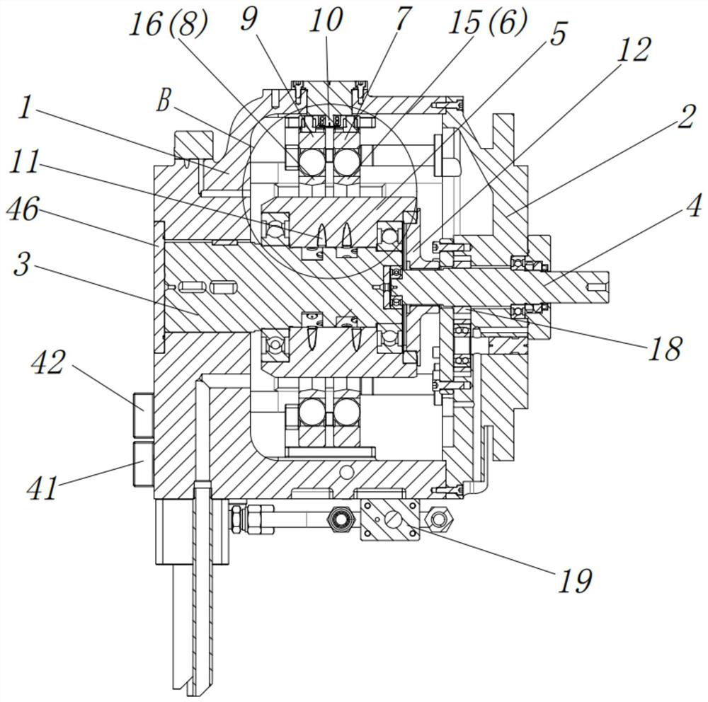 Radial plunger pump