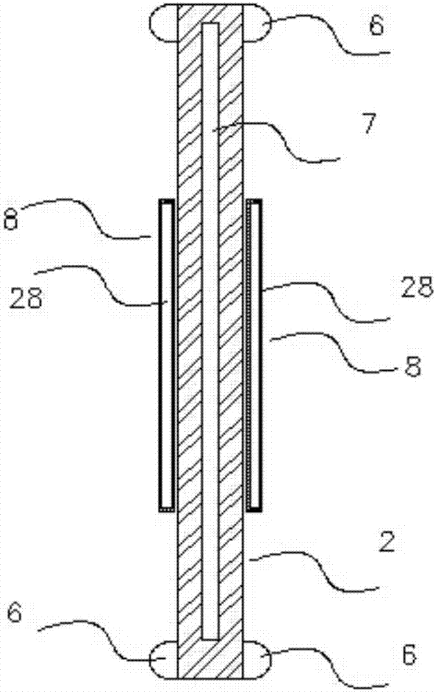 Packing tool for oil gauze for postoperative incision drainage and use method thereof