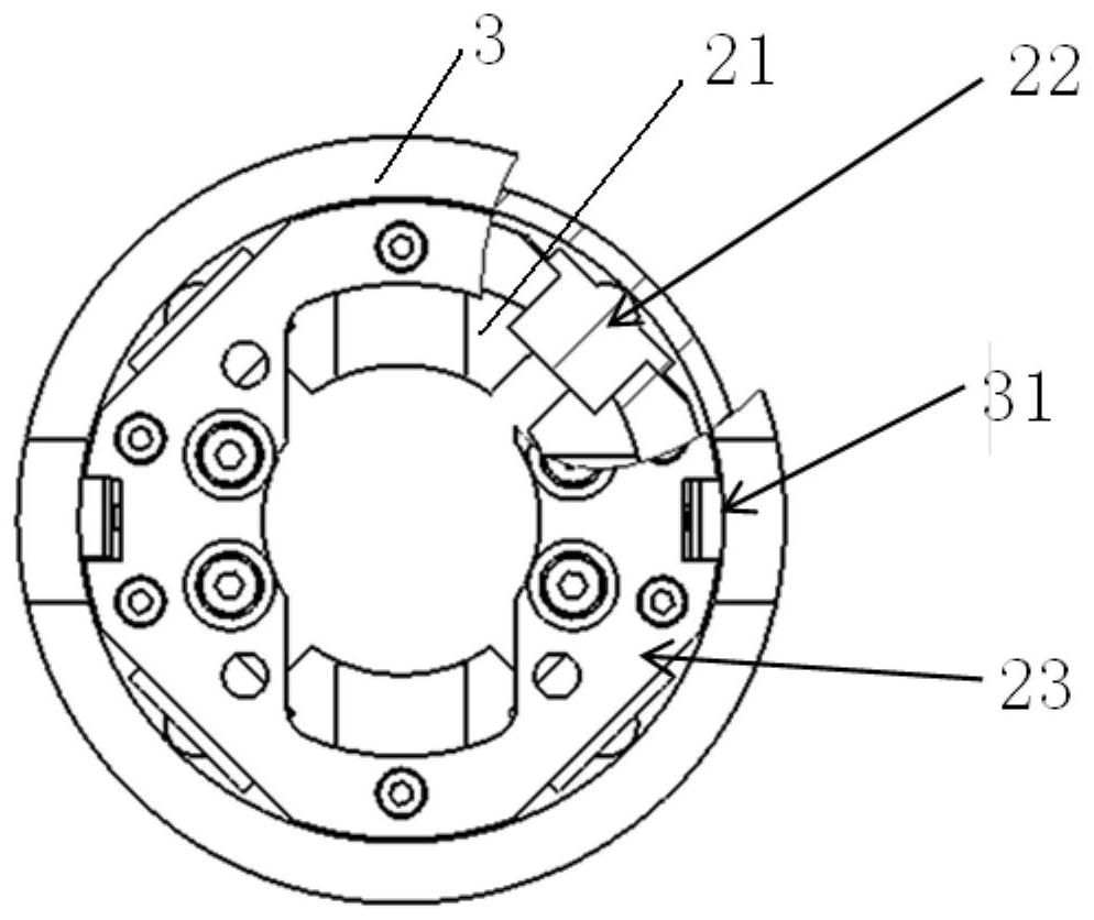 A b-ultrasound monitoring movement mechanism with guiding device