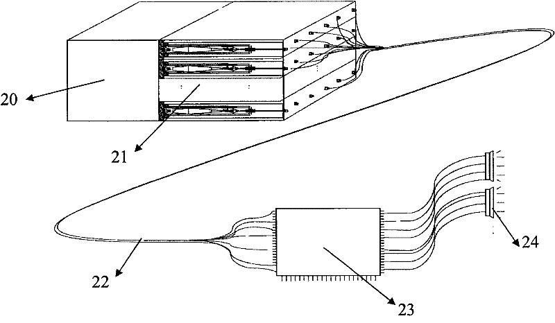 Optical fiber illumination method and system