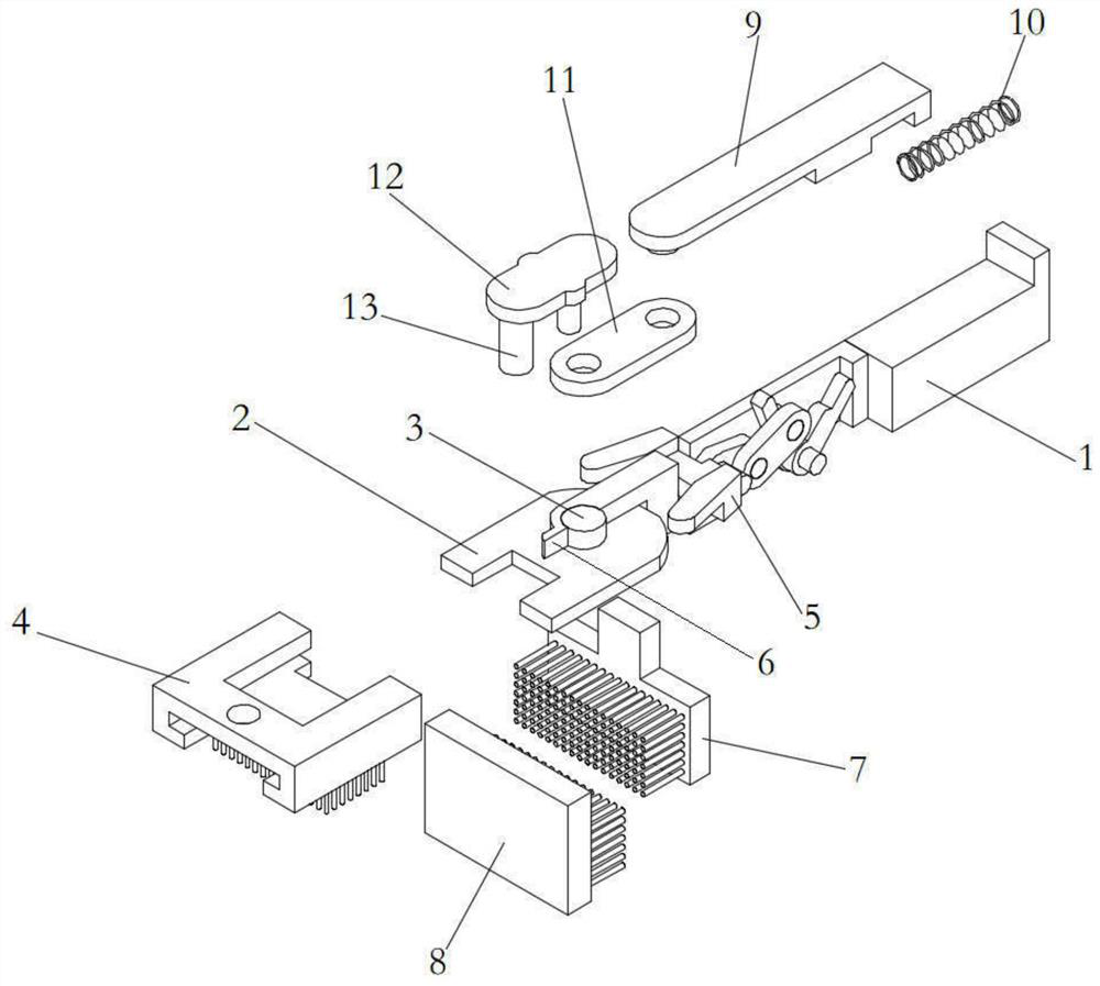 A wrap-around self-adaptive electric toothbrush provided with a reset mechanism