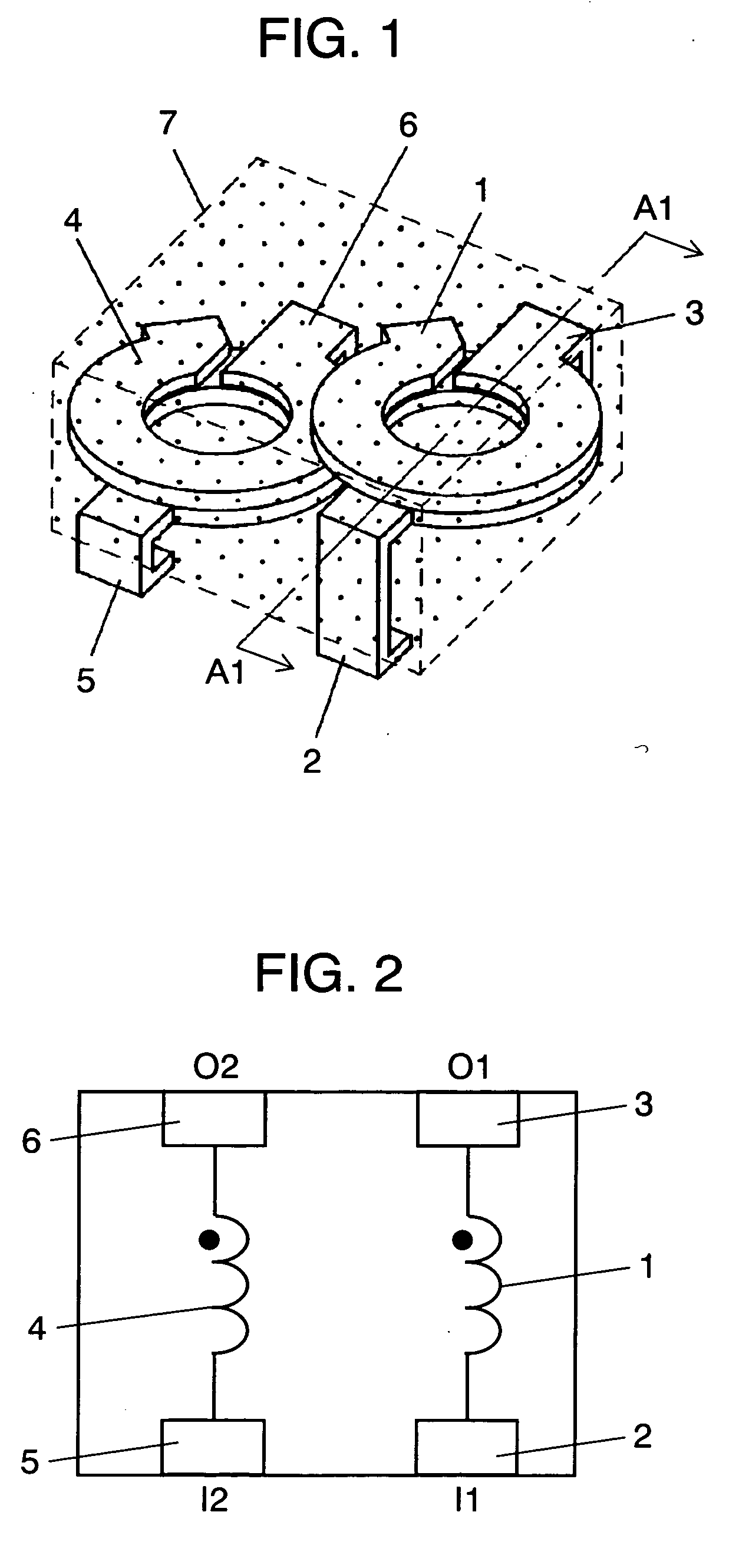 Multiple choke coil and electronic equipment using the same