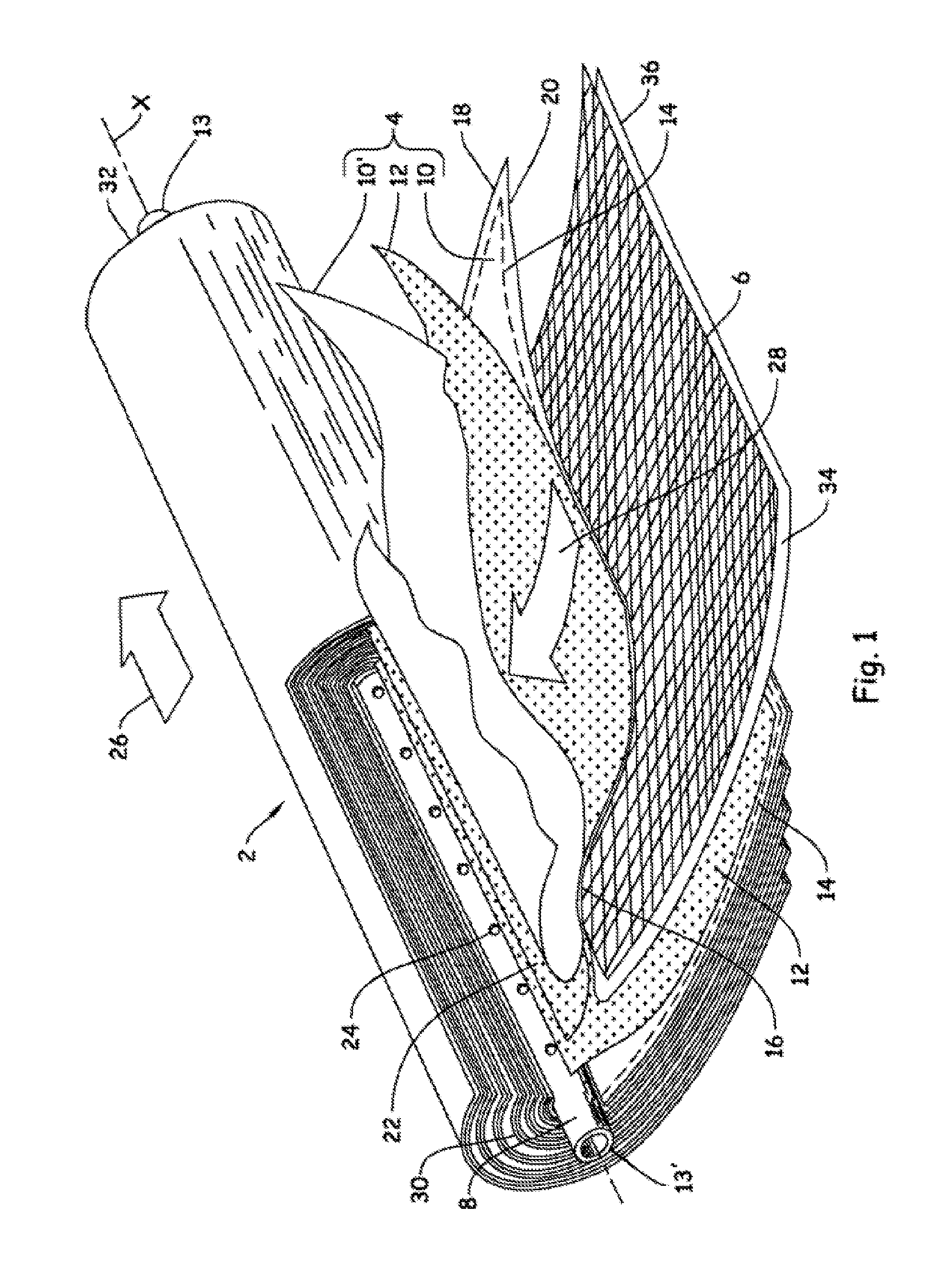 Spiral wound module with integrated permeate flow controller