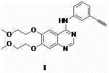 Preparation method of erlotinib and derivatives of erlotinib