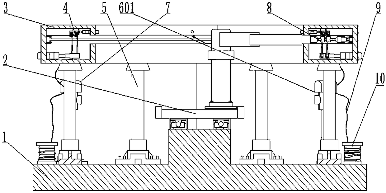 Arc-shaped rail type automatic crab binding equipment