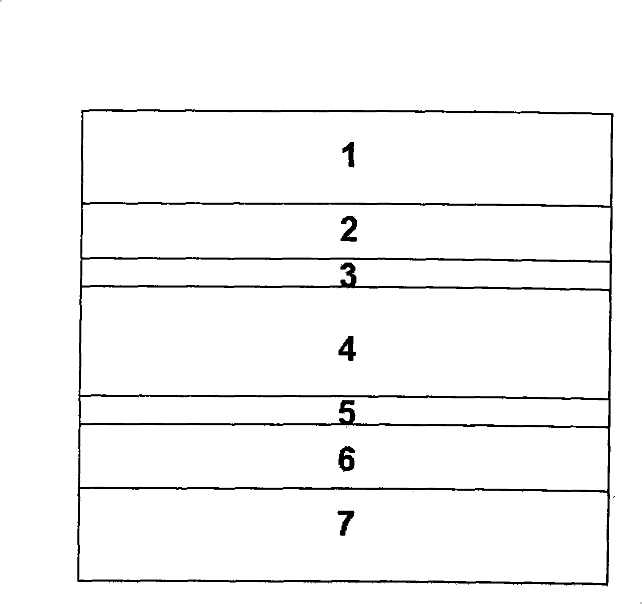 Viewing glass for radio frequency electromagnetic screen and method for preparing same