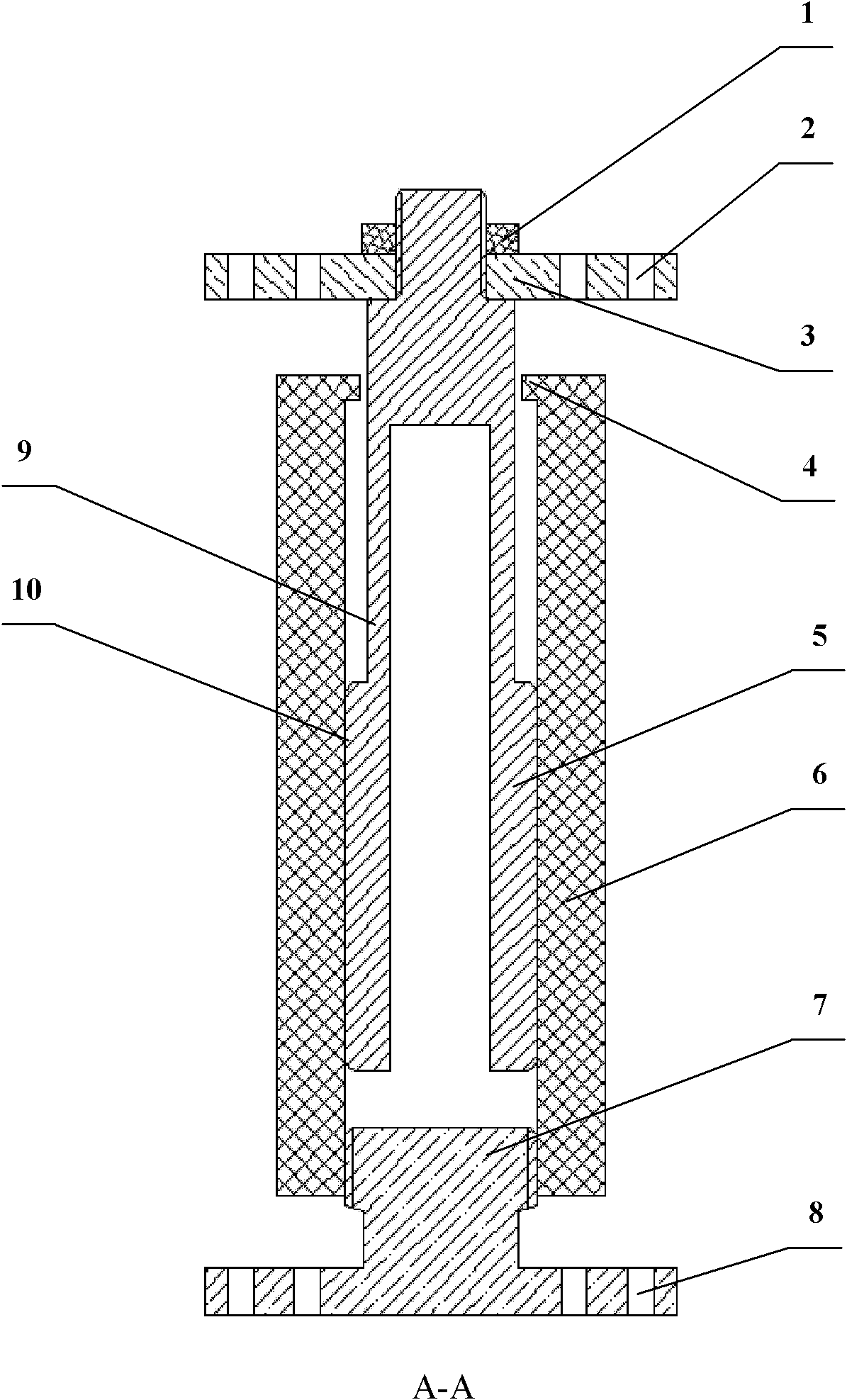 Active self-adaptative constant-resistance lengthener for prestress anchor cable