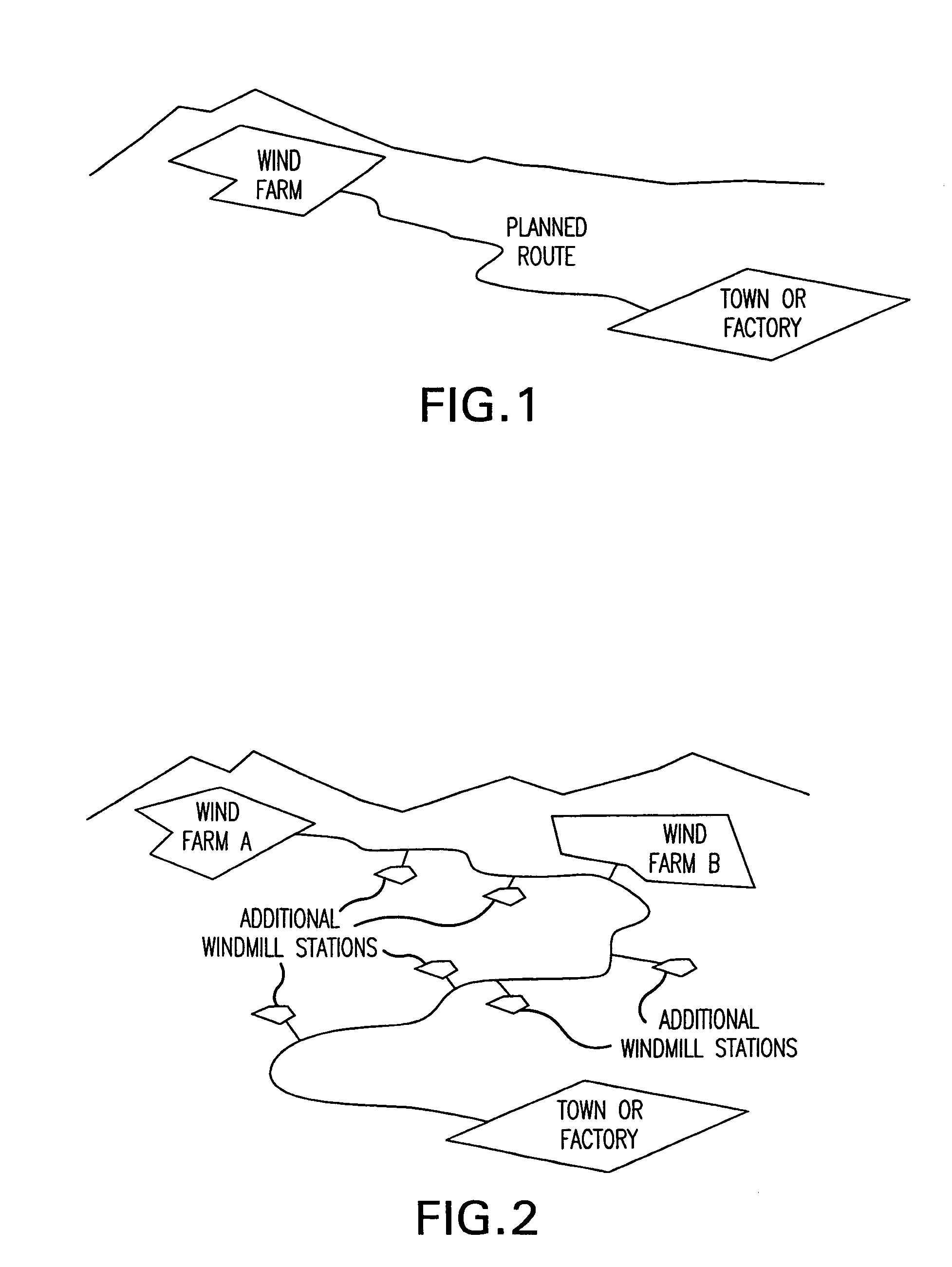 Method of transporting and storing wind generated energy using a pipeline