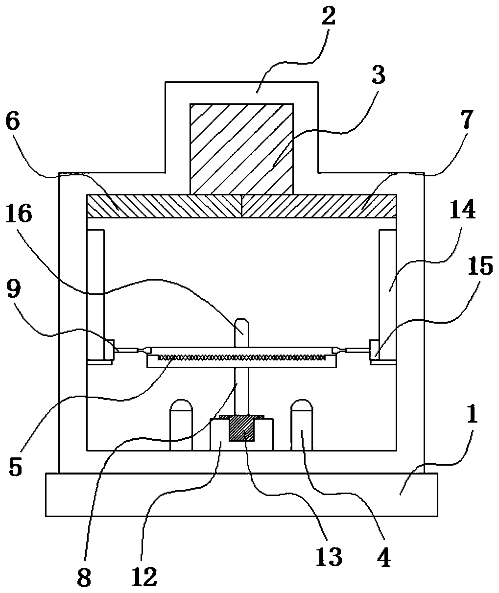 Biological detection device applied to tree growth condition detection