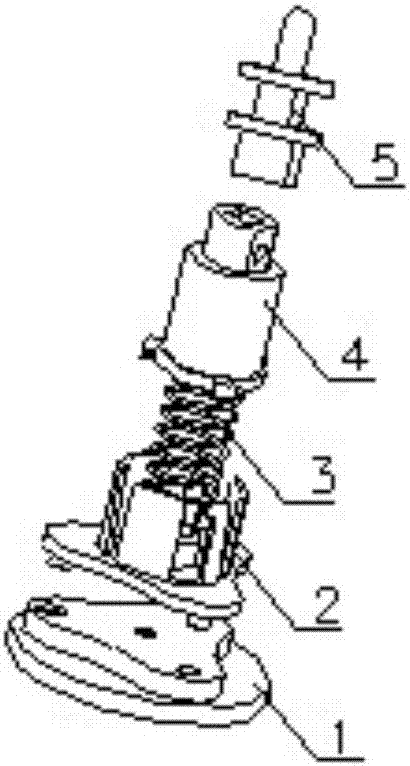 Automatic paging seal stamping mechanism