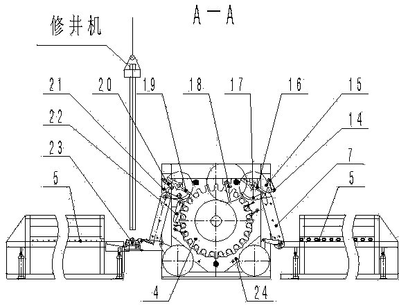 Mechanical thermal cleaning method for pipe poles in oilfield wellhead sites